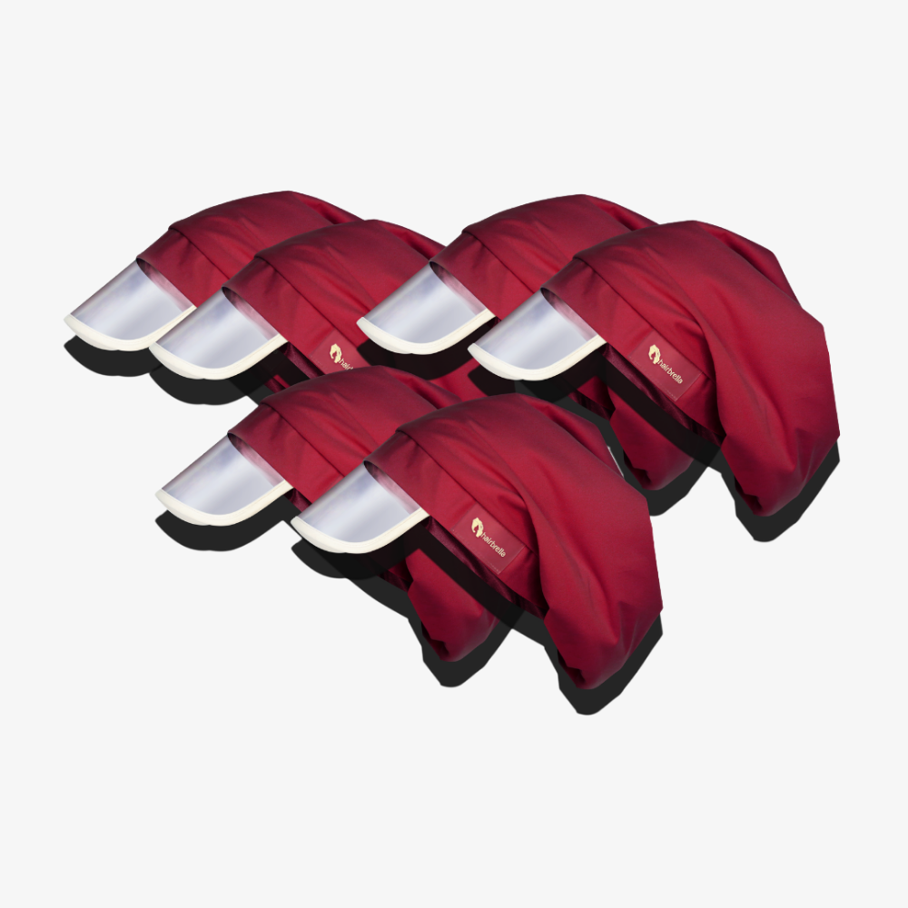 <span>Hairbrella Classic Super</span> Bundle (Buy 3, Get 3 Free) - Cranberry