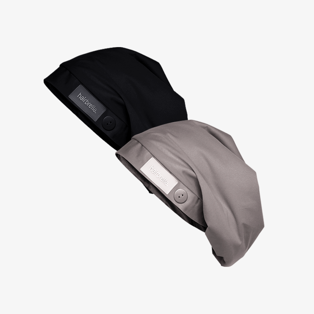 Hairbrella Scrub Cap Waterproof, Satin-Lined - Bundle (2)