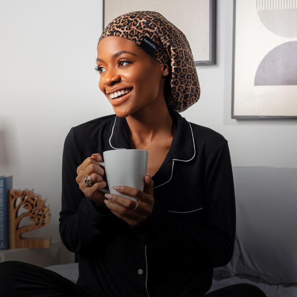 Hairbrella Satin-Lined Sleep Cap XL